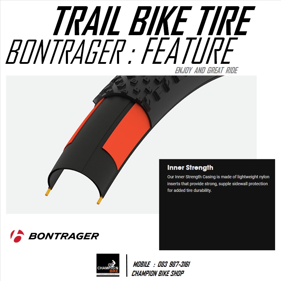 ยางเสือภูเขา BONTRAGER : XR4 29x2.40 TLR TEAM ISSUE ALL-MOUNTAIN TRAIL TIRE ขอบพับ