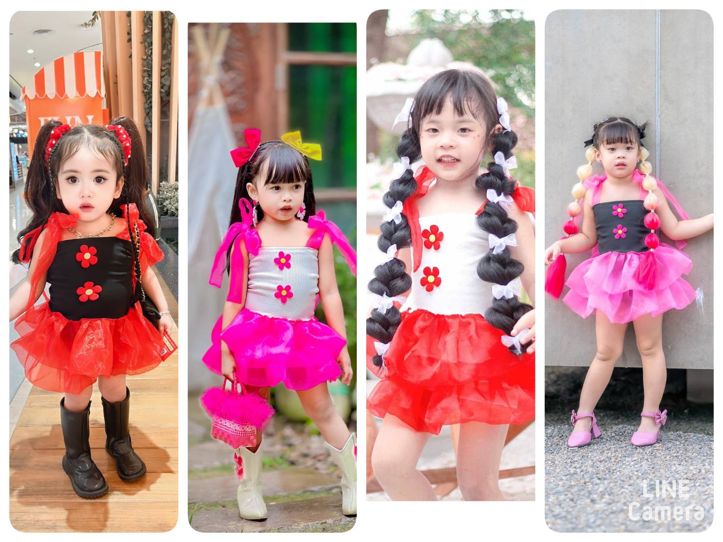 💜พร้อมส่ง💜ชุดเด็กผู้หญิง/เดรสสายหวาน
