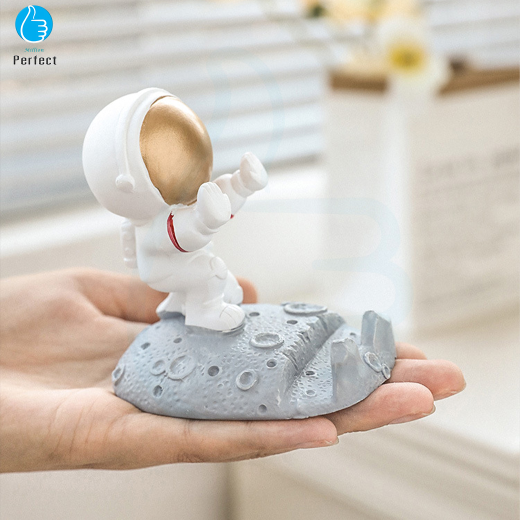 ที่วางโทรศัพท์ตั้งโต๊ะ ที่วางมือถือมนุษย์อวกาศ ที่วางไอแพด ขาตั้งไอแพด แข็งแรงทนทาน ตกแต่งโต๊ะ รุ่น CCT8