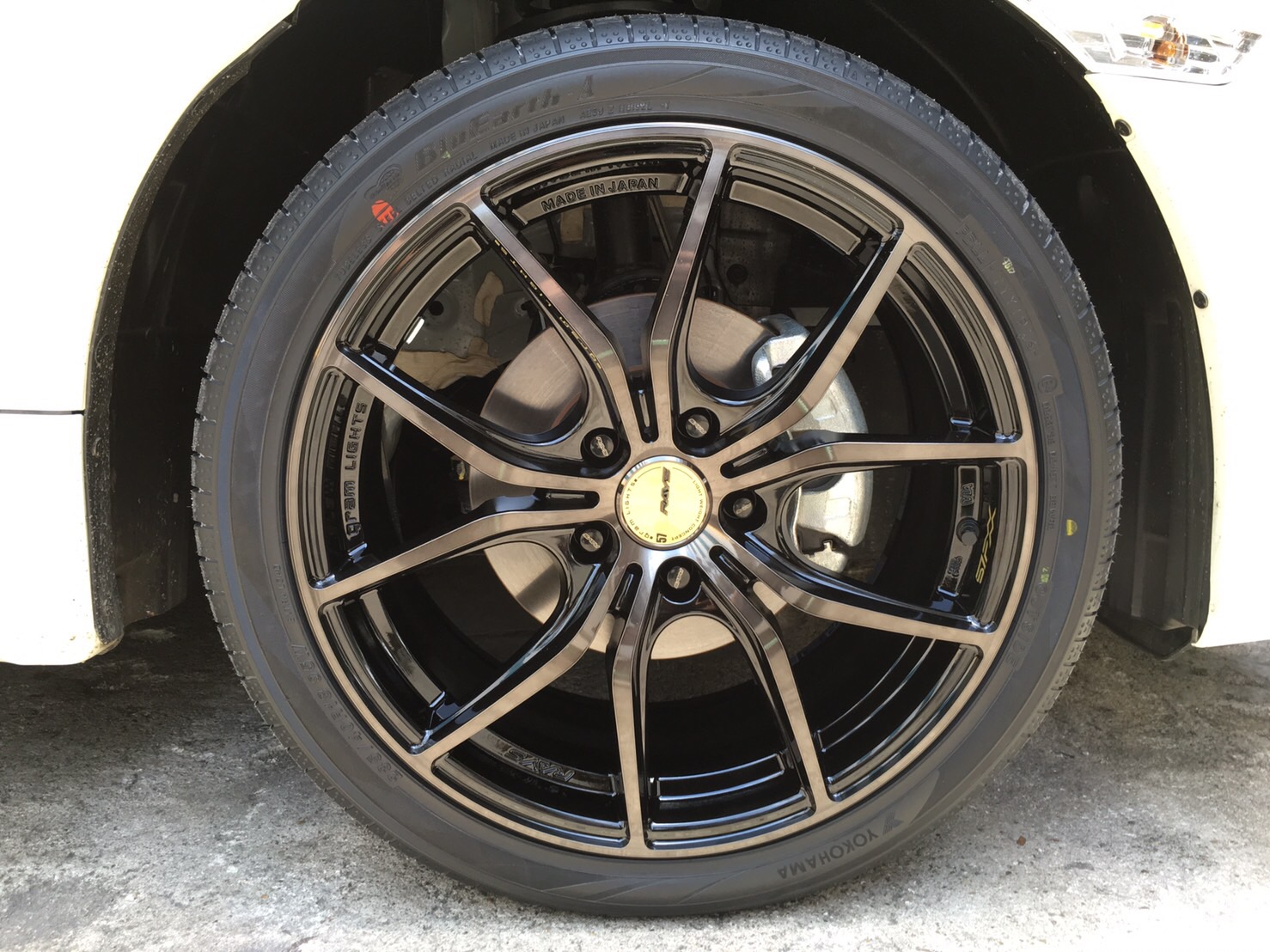 Honda Civic FC + Rays 57FXX CJ 18x8+38 5-114.3