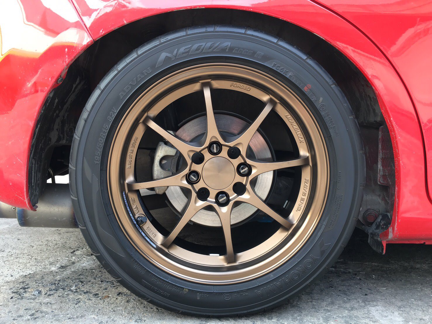 Honda Jazz + CE28 15x7+28 4-100