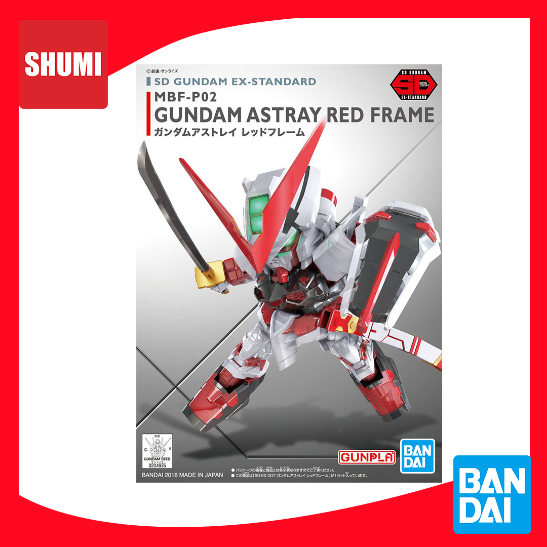 Bandai SD GUNDAM EX-STANDARD 007 GUNDAM ASTRAY RED FRAME 4573102579942 4573102656216 A1
