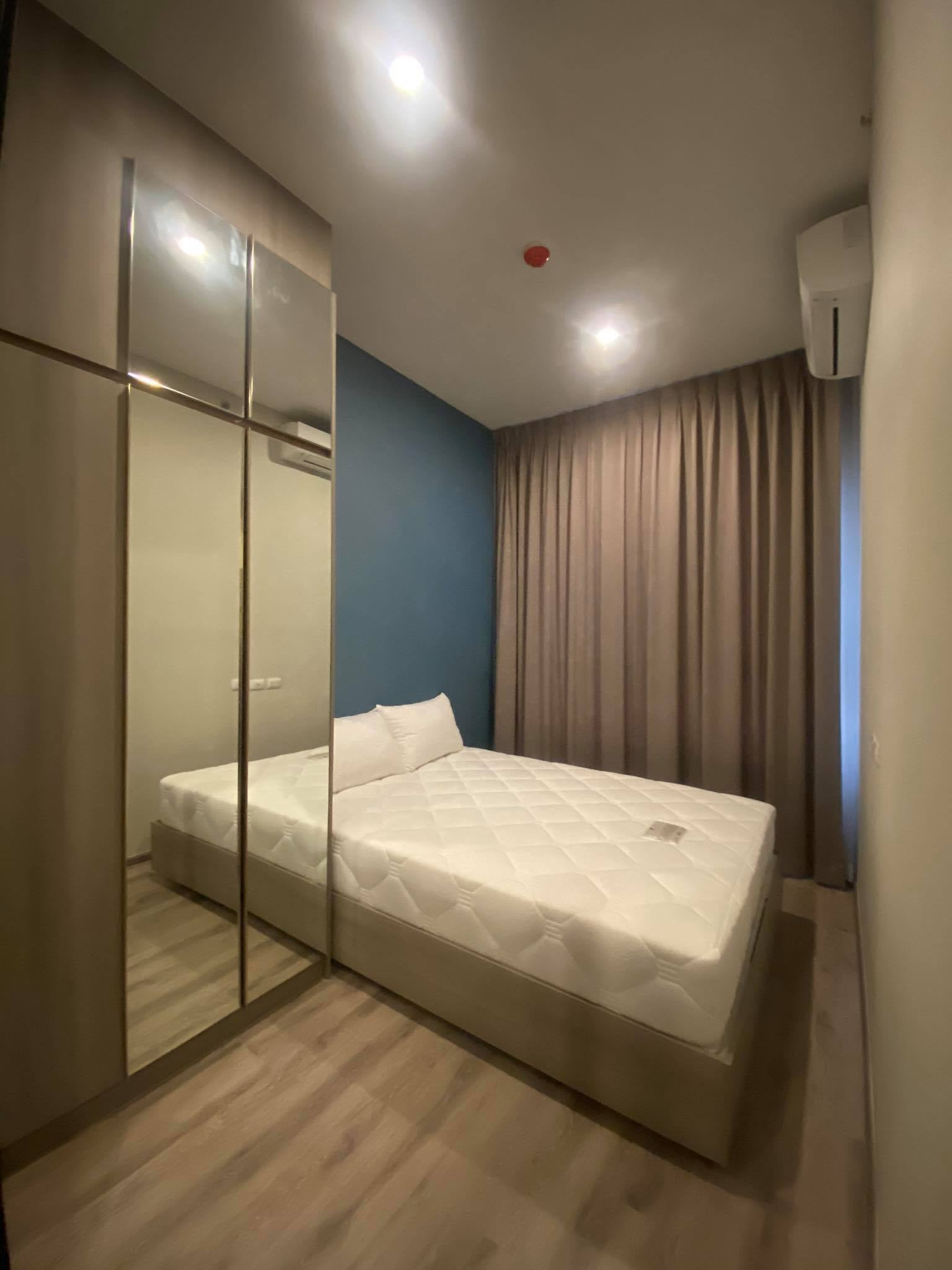 ให้เช่า คอนโด Knightsbridge Prime Onnut ขนาด 26 ตรม. 1 ห้องนอน 1 ห้องน้ำ ชั้น 21 เฟอร์ครบ เครื่องใช้ไฟฟ้าครบ พร้อมอยู่ ห้องใหม่ ใกล้ BTS อ่อนนุช