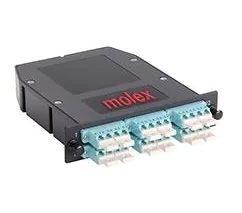 Molex Fibre Optic Connectors LGX PSC Cassette w/ SM 24LC-2MPO FO