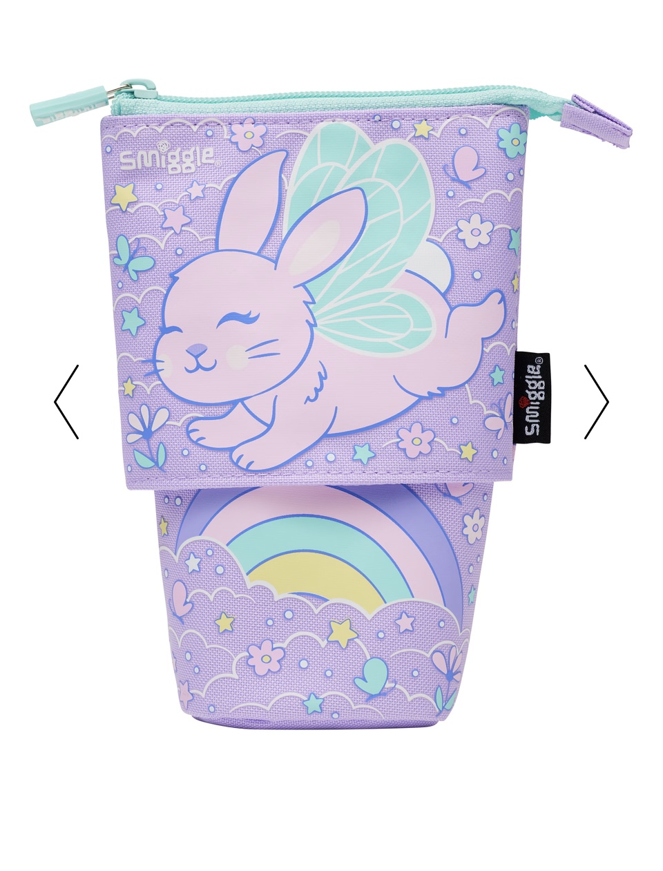 กระเป๋าดินสอ หดได้ Smiggle Junior Slide & Stand 2 In 1- กระต่าย ม่วง