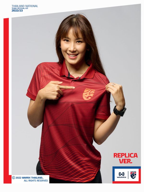 เสื้อทีมชาติไทย 2022-23 เกรดเสมือนเสื้อแข่ง (Replica Version) Thailand National Team Kit