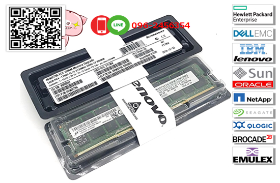 IBM, 46W0833, 46W0835, 47J0136, IBM 32GB, TruDDR4, 2Rx4, 1.2V, PC4-19200 CL17 2400MHz LP RDIMM Memory, For x3550 M5, x3650 M5