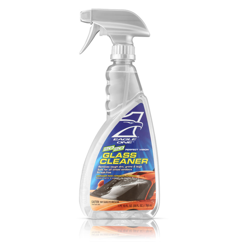 สเปรย์ทำความสะอาดกระจกรถยนต์ Ealgle One Glass Cleaner 20/20 (768 ml.)