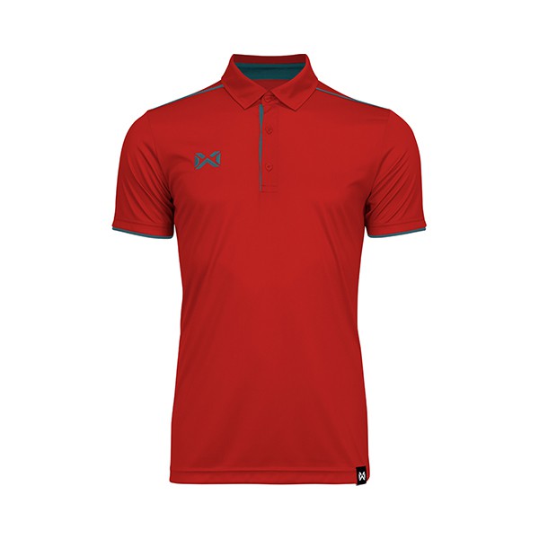 warrix เสื้อโปโลวาริกซ์แขนสั้นสีล้วน ผ้าไมโครโพลีเอสเตอร์ wa-3326 ของแท้ ขาว/กรมท่า/แดง/ม่วง/เหลือง/ทอง/ชมพู วอริกซ์ แท้ 100%