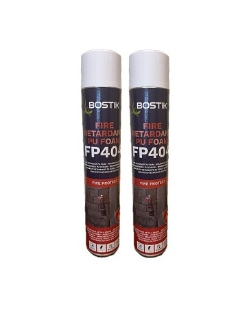 สเปรย์โฟมป้องกันไฟลาม พียูโฟมกันไฟลาม BOSTIK PU FOAM SPRAY