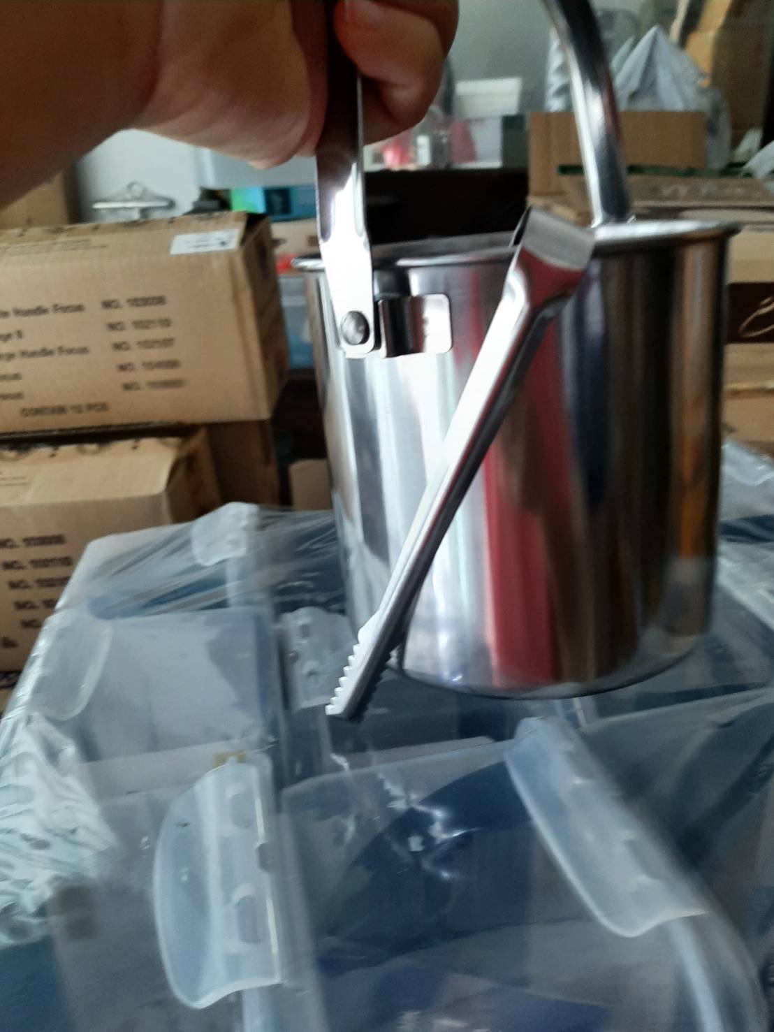 ถังน้ำแข็ง STRONG (แถมที่คีบ) ตรา V-one