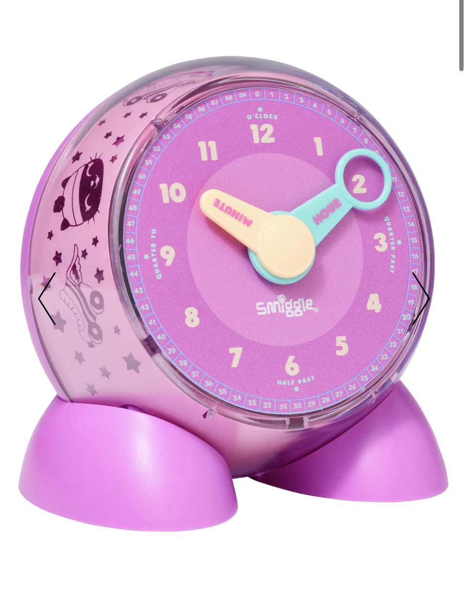 นาฬิกาปลุก Smiggle Time teacher clock-กระต่าย