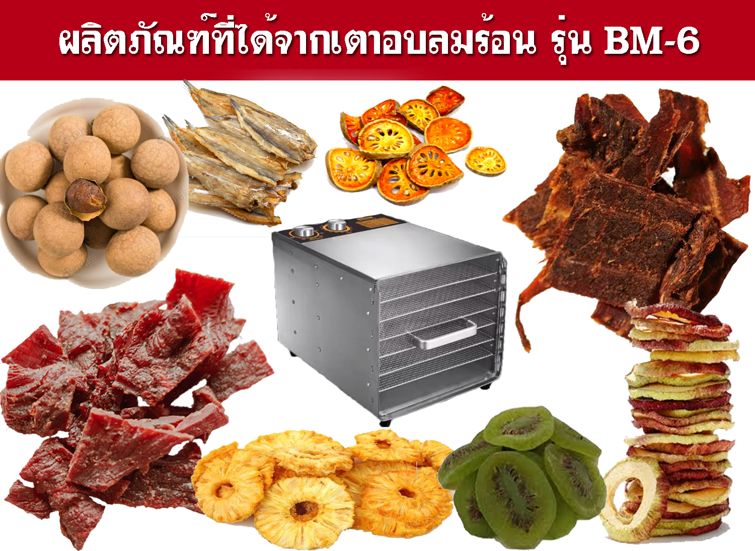 bosmall ตู้อบแห้ง เตาอบลมร้อน