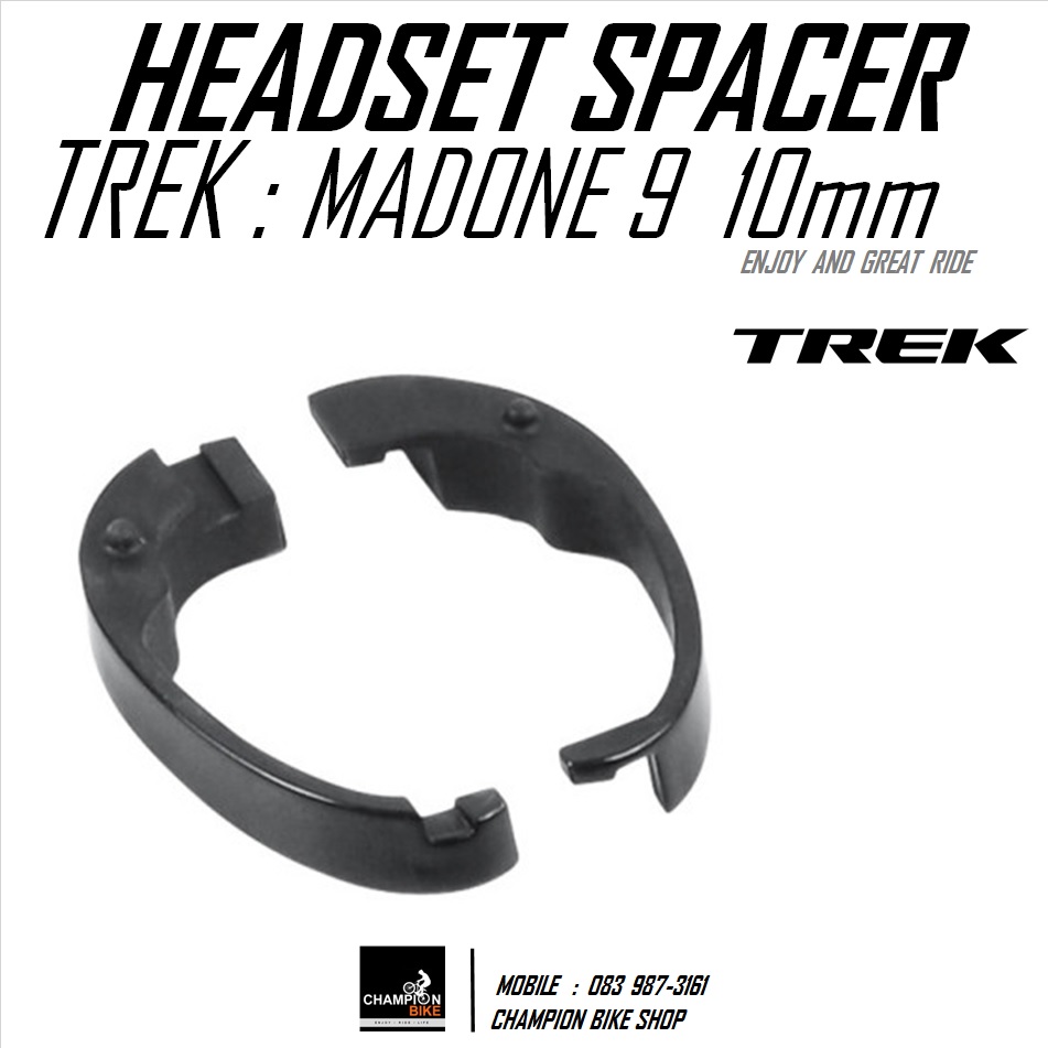 แหวนรองคอTREK MADONE 9 SERIES หนา 10mm HEADSET SPACER CARBON FOR INTEGRATED HANDLEBAR