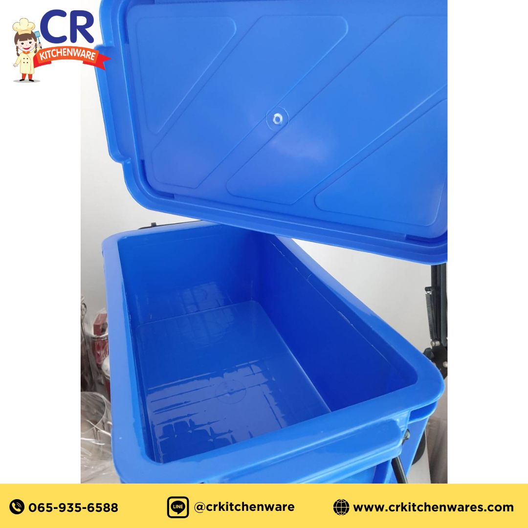 RW.8078+1 กล่องพลาสติกเนื้อหนา ขนาด 19.3x34x12.3cm. ตราเรืองวา (ราคาต่อใบ)