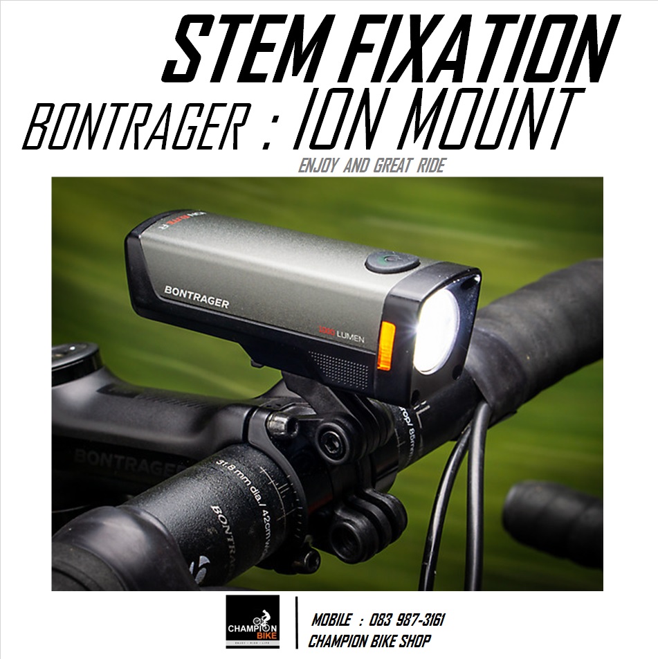 ขาจับไฟหน้า BONTRAGER ION : BLENDR UNIVERSAL ION MOUNT