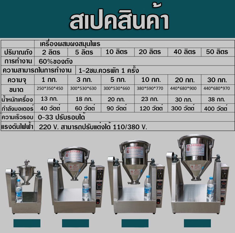 เครื่องผสมผงถังลูกเต๋า