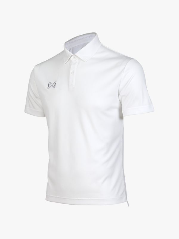 WARRIX เสื้อโปโลรุ่น WA-PLA330NP วาริกซ์ ไม่มีกระเป๋าสีล้วน