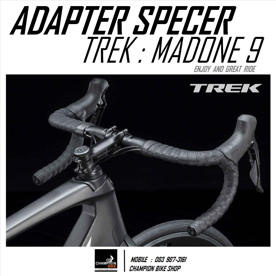 ชุดแปลงแหวนรองคอคาร์บอน สำหรับใส่แฮนด์ธรรมดาTREK MADONE 9 MADONE SL Non-Integrated Headset Adapter Spacer Kit
