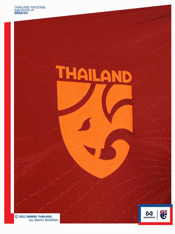 เสื้อทีมชาติไทย 2022-23 เกรดนักเตะ (Player Version) Thailand National Team Kit