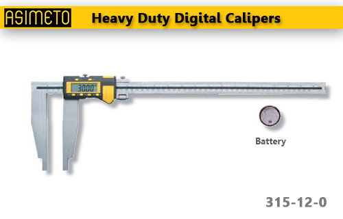 ASIMETO,P51,Heavy Duty Digital Calipers,315-12-0