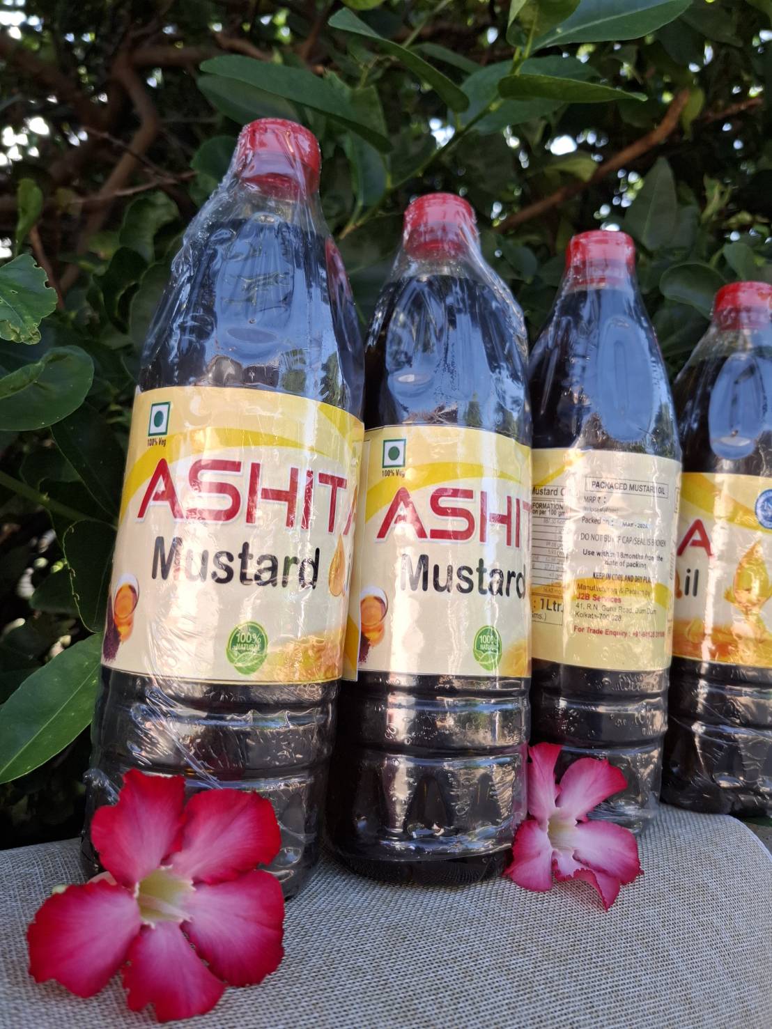 น้ำมันมัสตาร์ด จัดโปรรวม 4 ลิตร สุดคุ้ม ASHITA