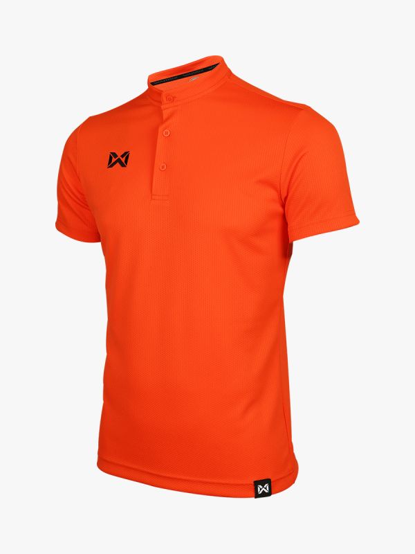 WARRIX เสื้อโปโลแขนสั้นคอจีน รุ่น Bubble ll WA-3329 สีฟ้า/ส้ม/เทา/ชมพู/น้ำเงิน/เขียว/ม่วง