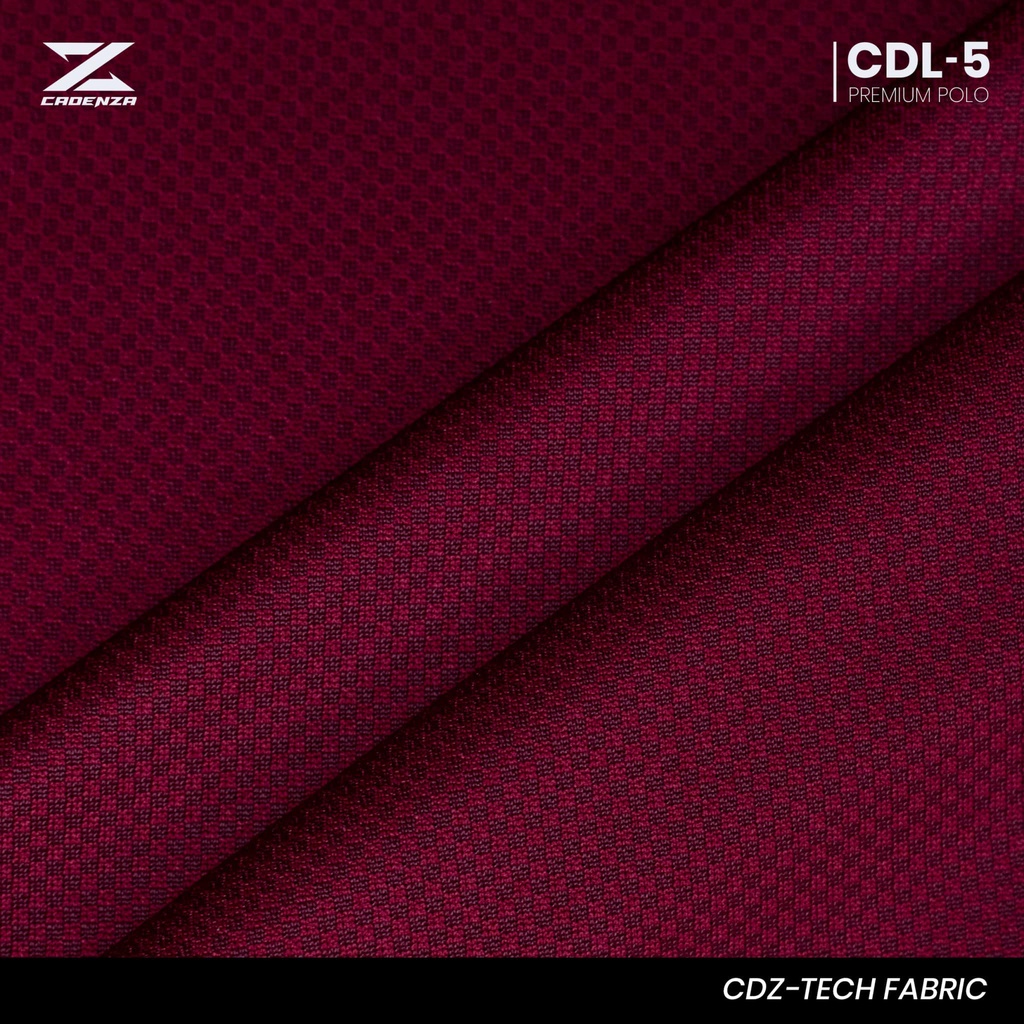 Cadenza เสื้อคอจีนคาเดนซ่า รุ่น CDL-5 สีเลือดหมู/เขียว/ฟ้า/ขาว/เหลือง