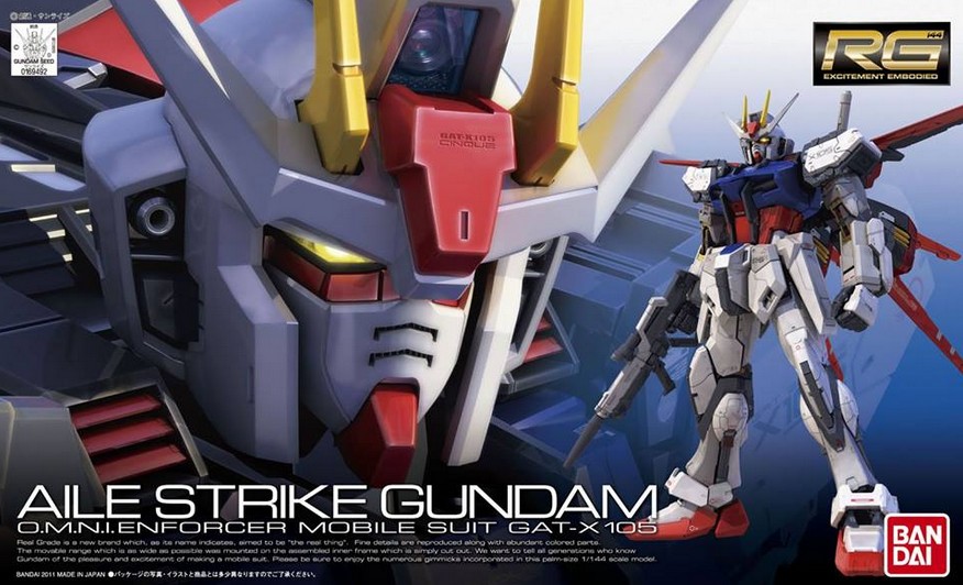 Bandai RG-03 1/144 AILE STRIKE GUNDAM 4573102616135 C1
