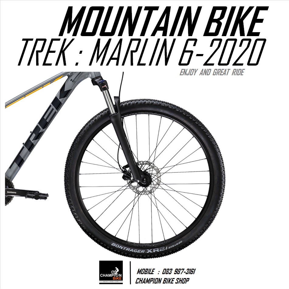 จักรยานเสือภูเขา TREK : MARLIN 6 DISC MOUNTAIN BIKE - 2020