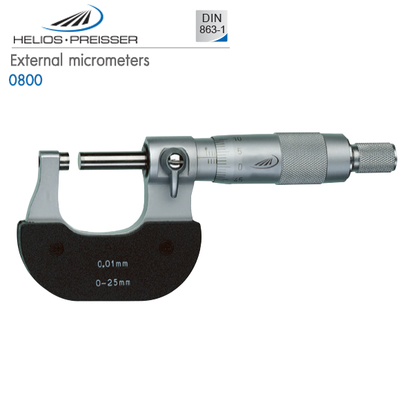 HELIOS-PREISSER,External micrometers,0800