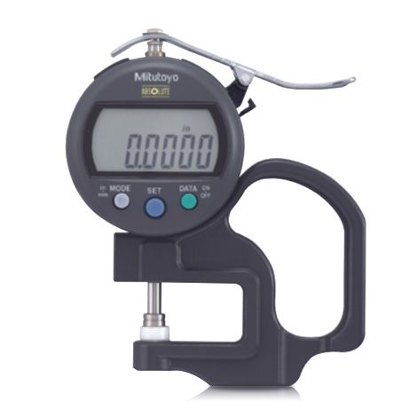 Mitutoyo,เกจวัดความหนาแบบดิจิตอล, ขนาด 0-12มิล (0-0.47นิ้ว) รุ่น 547-500S, - ,Digital Thickness Gauge No.547-500S, รุ่น 547-500S,
