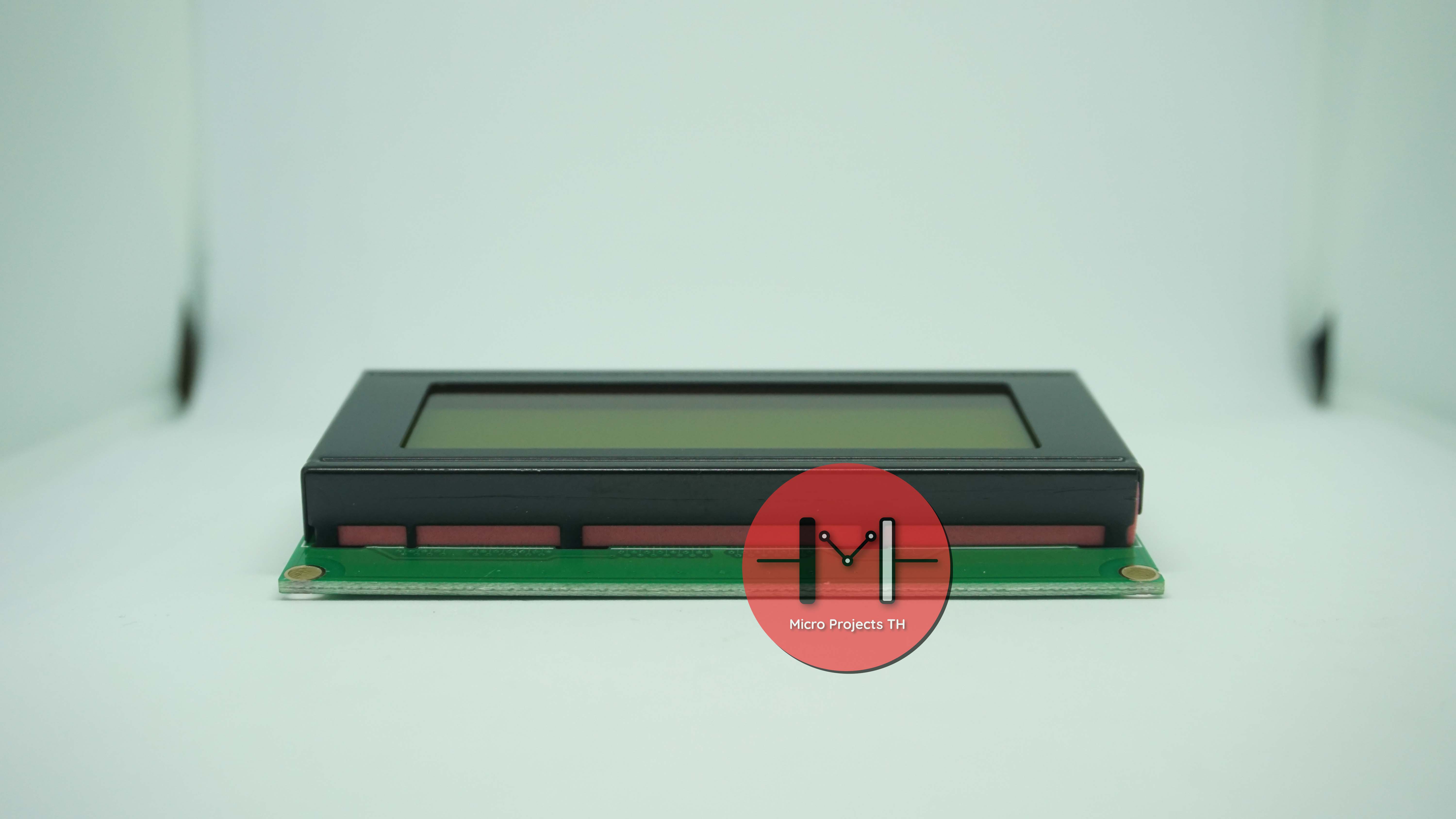 2004 LCD (Yellow Screen) 20x4 โมดูลจอ LCD พร้อม I2C Interface