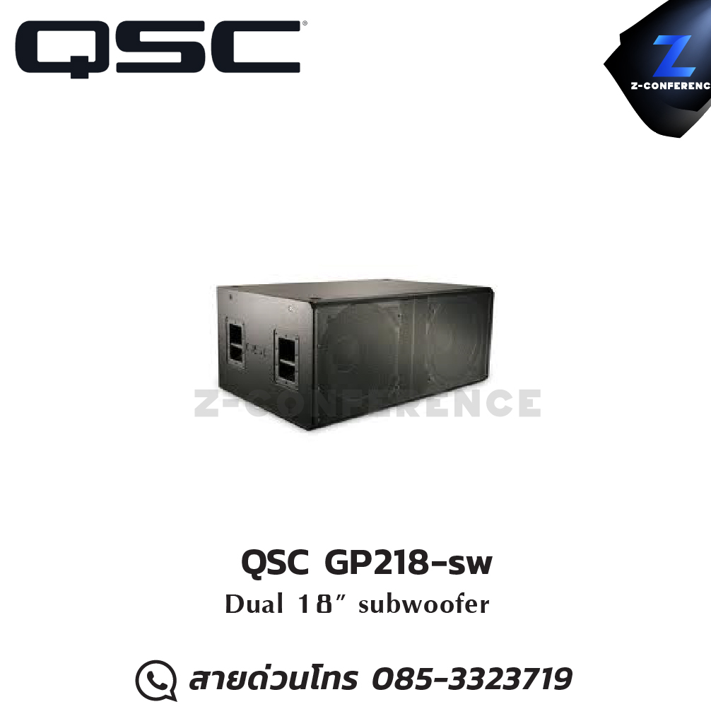 QSC GP218-sw high-performance, dual 18" subwoofer ลำโพง , ตู้ลำโพง , speaker