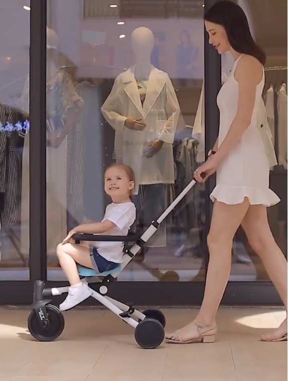 TP 21519 รถสามล้อเด็ก Nadle two-way stroller multi-function