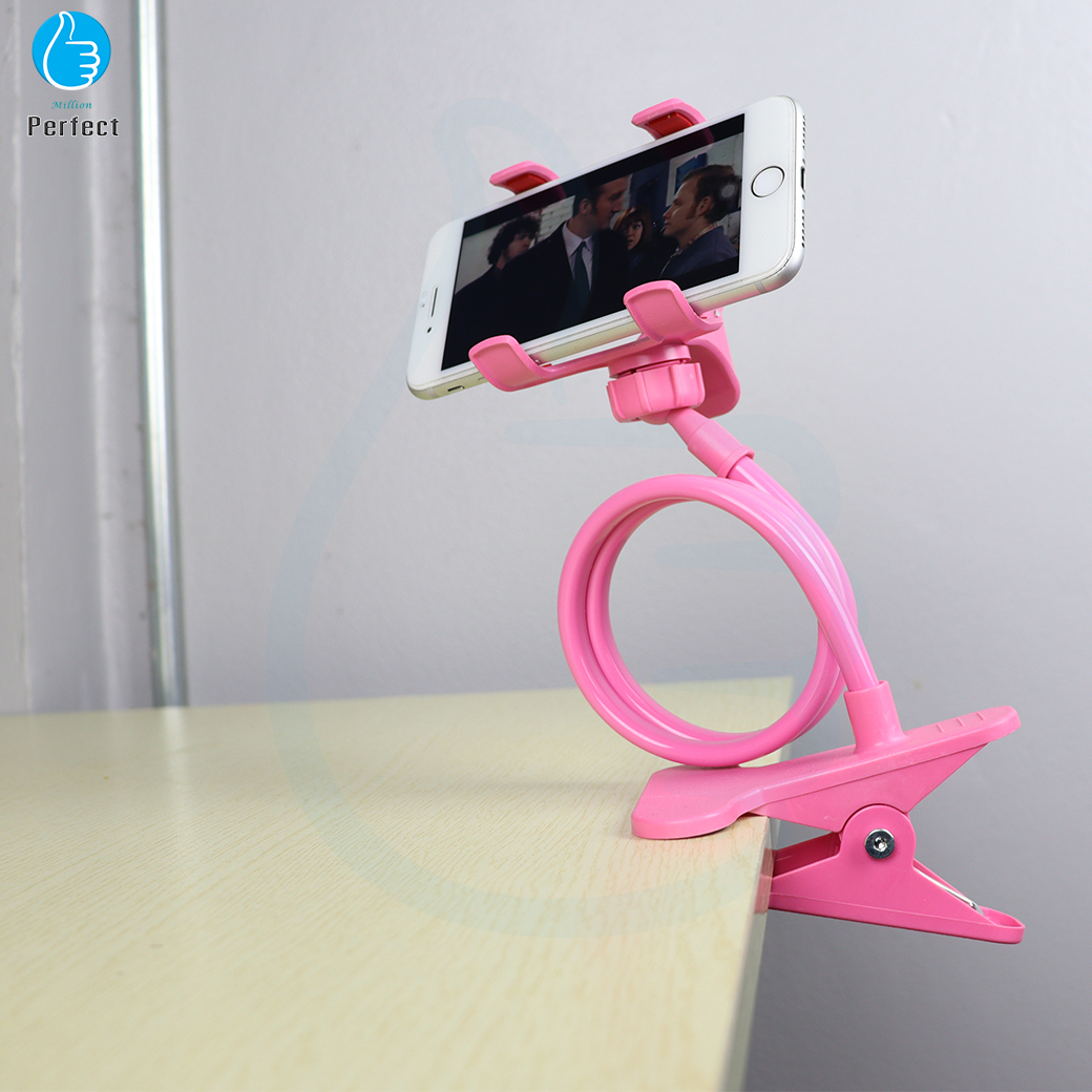 ขายึดมือถือบนหัวเตียงนอนดูหนัง!! ของดีคนขี้เกียจ ที่ยึดมือถือขาตั้งคลิปสำหรับมือถือ สะดวก สบาย ไม่ต้องถือให้เมื่อยมือ รุ่น MBH - 7