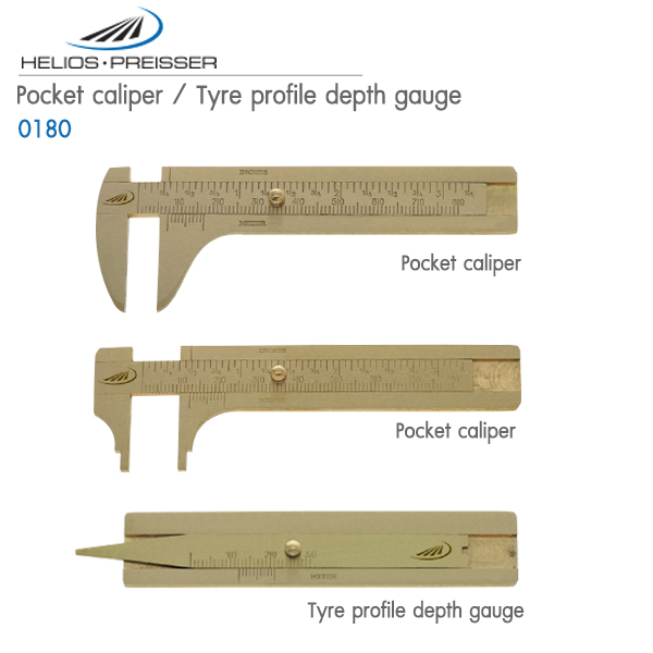HELIOS-PREISSER ,Pocket caliper,0180