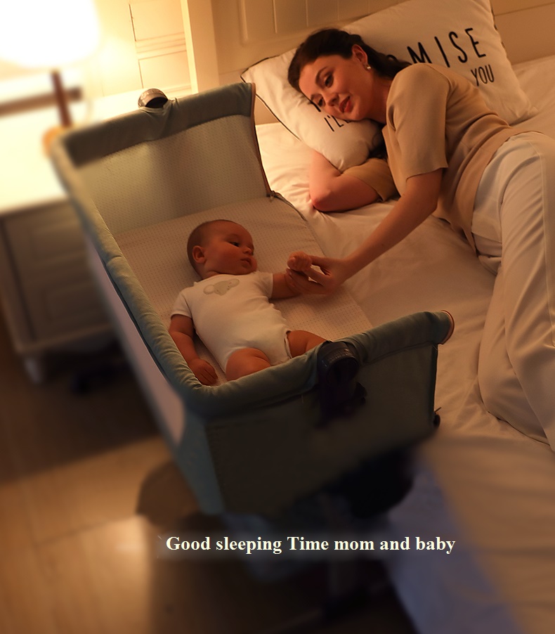 เตียงนอนเด็ก Cozy Bed เตียงทารก เปิดด้านข้างได้ วางชิดเตียงพ่อแม่