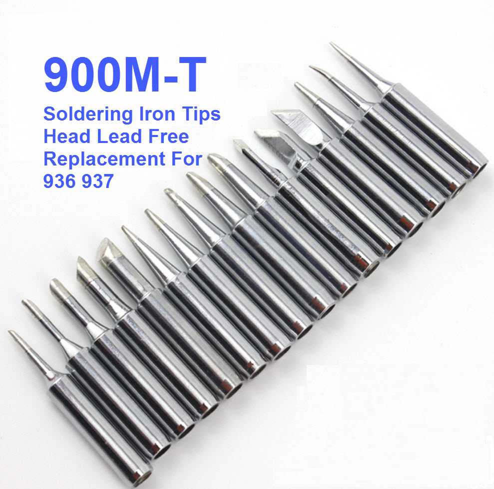 ปลายหัวแร้ง 900M-T Soldering Iron Tips Replacement For 936 937 สำเนา