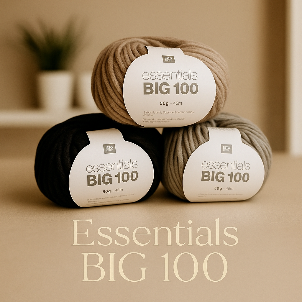 Rico Essentials Big 100 ไหมพรม เส้นใหญ่ ขนาด 50g