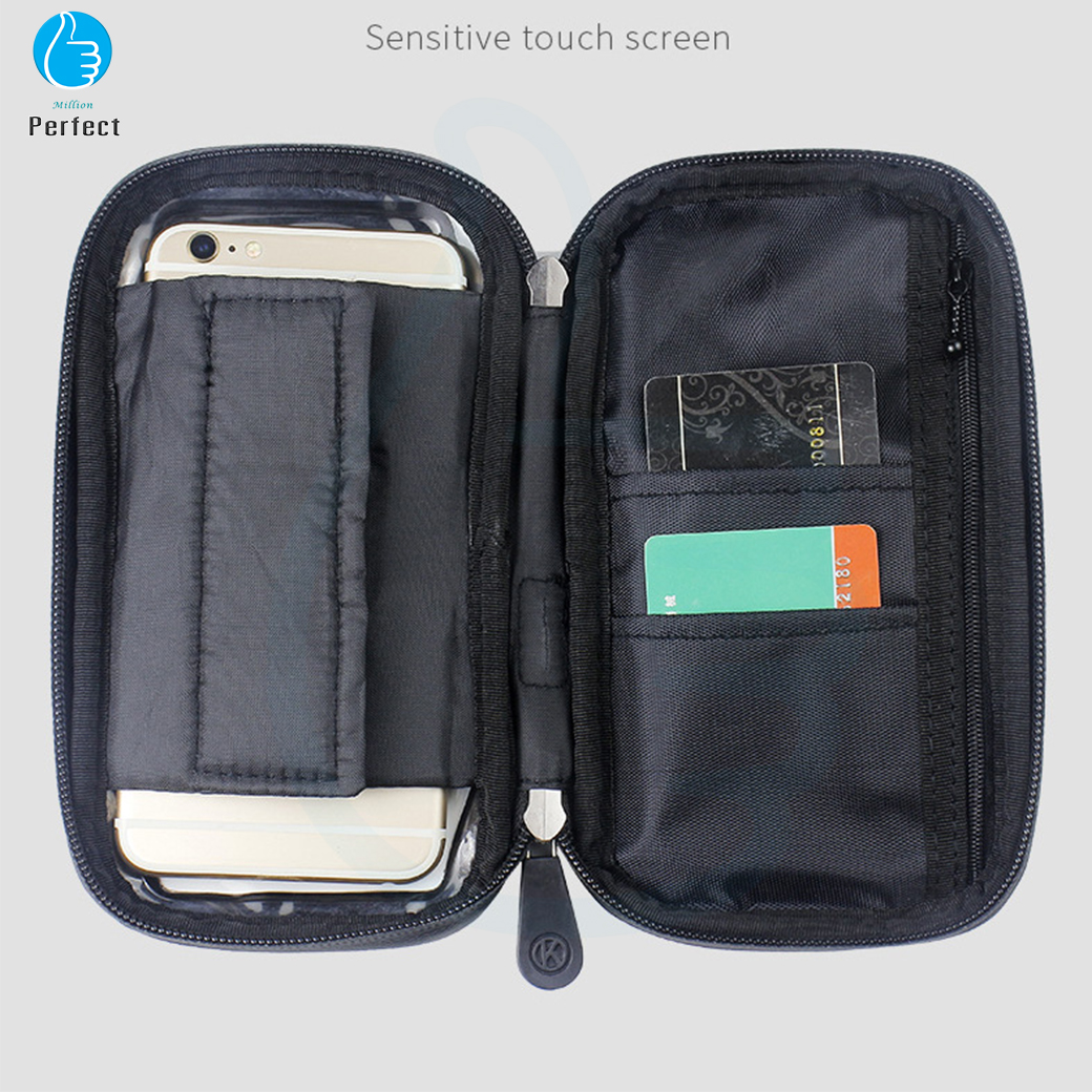 ที่ยึดโทรศัพท์มอเตอร์ไซค์กันน้ำ Motorcycle Holder ที่จับโทรศัพท์ จักรยานยนต์ ขาจับโทรศัพท์มอเตอร์ไซค์ แข็งแรงไม่หลุด หมุนได้ 360 องศา รุ่น FSJ001