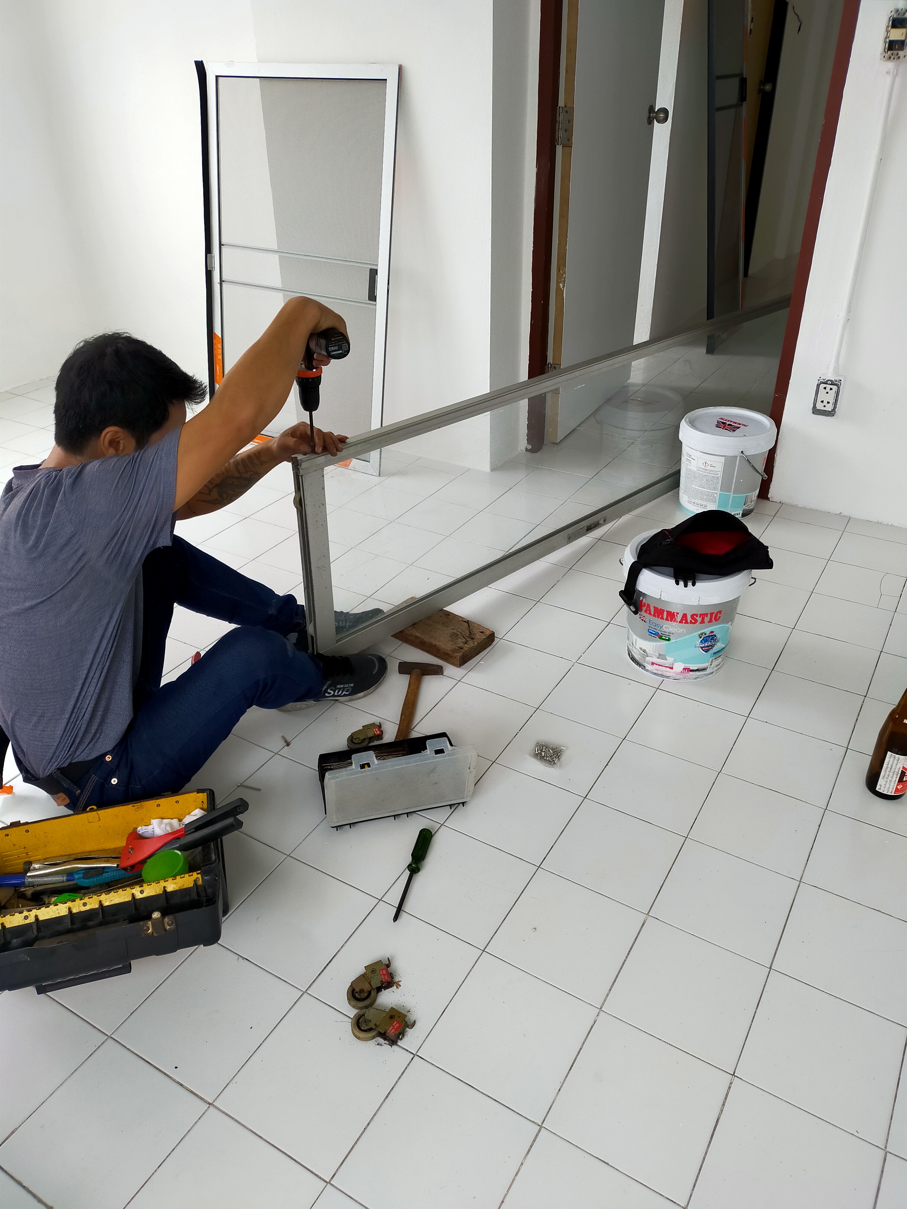 ซ่อมบำรุง เปลี่ยนอุปกรณ์