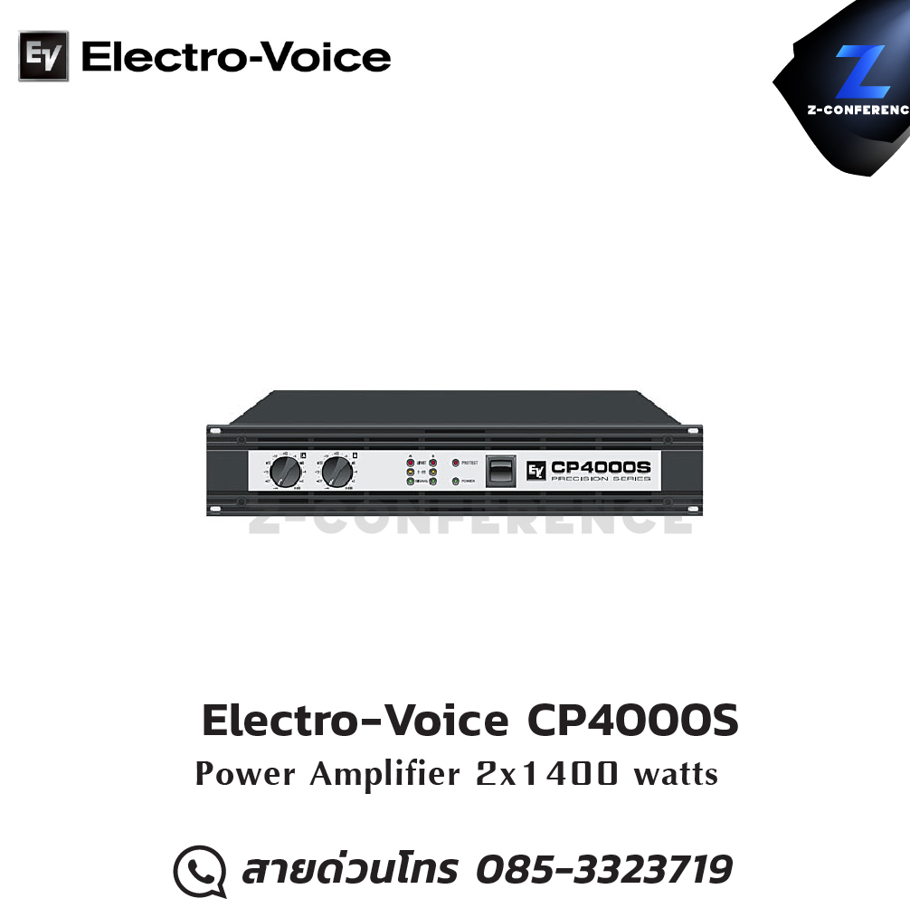 Electro-Voice CP4000S Power amplifier 2x1400W , แอมป์ , amplifier, power amp, power amplifier