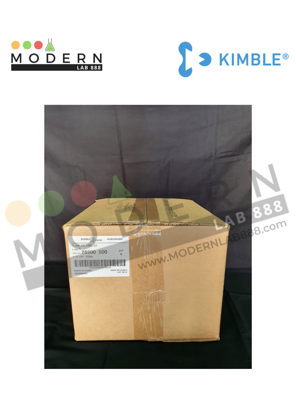 2000ml. ขวดรูปชมพู่ปากแคบ / 2000ml. Narrow Mouth Erlenmeyer Flasks