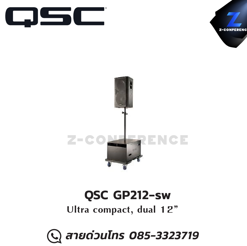 QSC GP212-sw Passive Dual 12-inch Subwoofer ลำโพง , ตู้ลำโพง , speaker