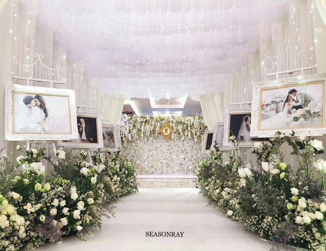 ขายพรมขาว พรมสีขาว 026 หนา 2 มิล สีขาว กว้าง 1.5m.