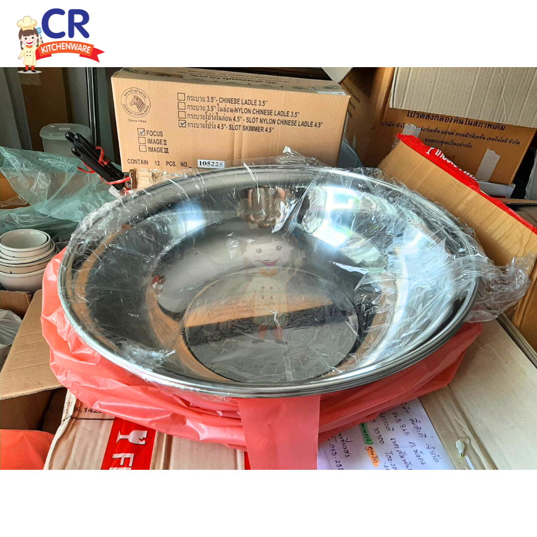 Zebra กะละมัง กาละมังสแตนเลส ตราหัวม้าลาย