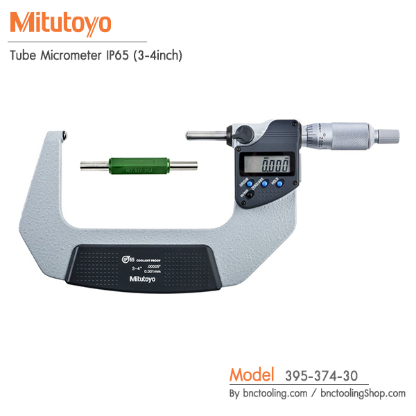 Mitutoyo,Tube Micrometer IP65 (3-4inch),395-374-30