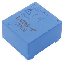LEM Voltage Transducer, LV Series, 25 mA, -14 mA to 14 mA, 15 Vdc, 0.9 %