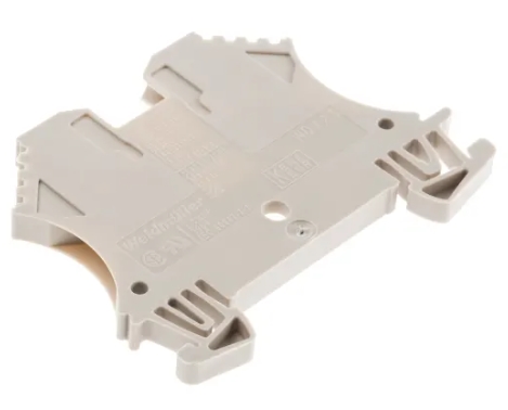 Weidmuller 800 V Feed Through Terminal Block, Screw Down Termination